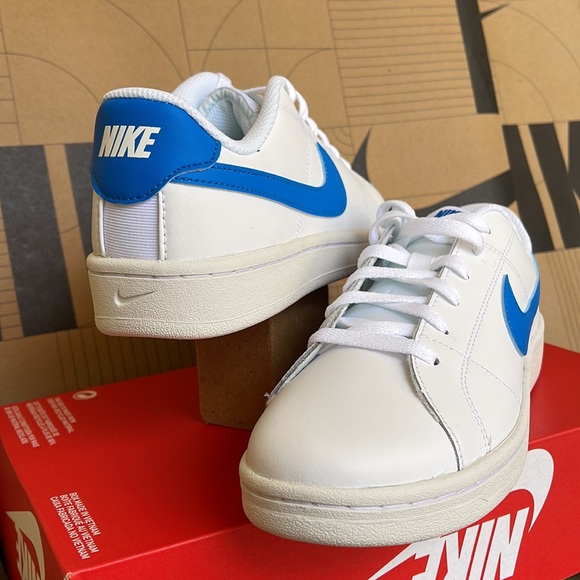 Nike Court Royal 2 Low White / Light Photo Blue Men’s - Picture 11 of 16